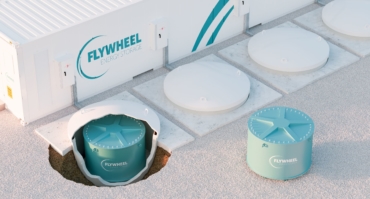 Flywheel storage system example