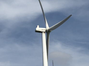 Wind Turbine Blade rotating out of position