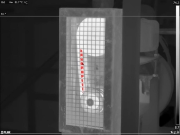 Thermal Imaging Example of Friction